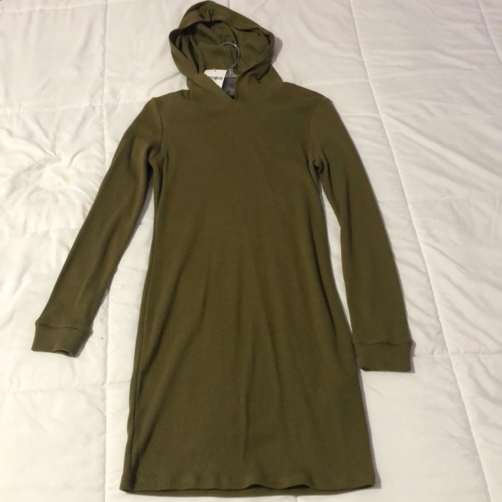 NWT Thermal hoodie dress